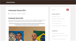 Desktop Screenshot of karateokinawa.com.br